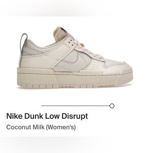 Nike Dunk Low Disrupt | Coconut Milk | Women’s 7.5